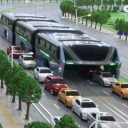 Dalla Cina il bus sopraelevato per sconfiggere il traffico
