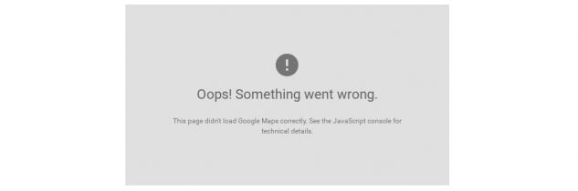 Google Maps API error: MissingKeyMapError [SOLVED]